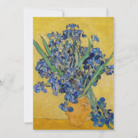 Vincent van Gogh - Vase com irlandeses