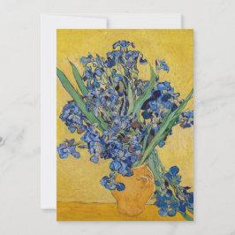 Cartão De Agradecimento Vincent van Gogh - Vase com irlandeses