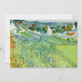 Cartão De Agradecimento Vincent van Gogh - Vineyards em Auvers