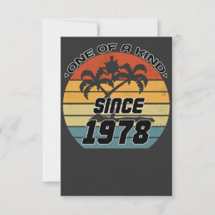 Cartão De Agradecimento Vintage Birthday 78