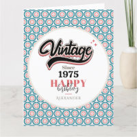 Vintage desde - 1975