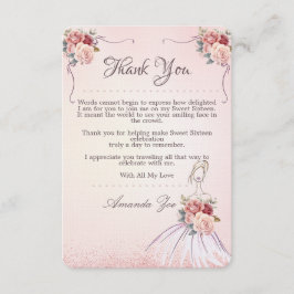 Cartão De Agradecimento Vintage Obrigado /Save the Date Birthday postal ca