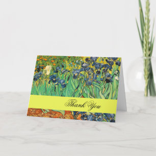 Cartão de agradecimento vintage, Vincent van Gogh,
