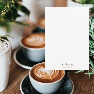 Cartão De Agradecimento Vivendo minha melhor vida Personalizada Obrigado