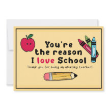 Você é a razão de eu adorar a apreciação do profes