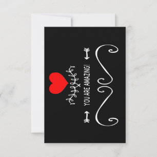 Cartão De Agradecimento Você É Incrível!