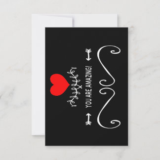 Cartão De Agradecimento Você É Incrível!