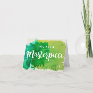 Cartão De Agradecimento Você é um envelope de Notecard W. da obra-prima