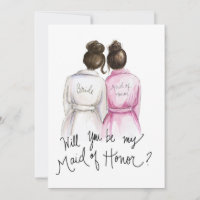 Você será meu MOH? Dk Br Bun Bride Dk Br Bun Maid