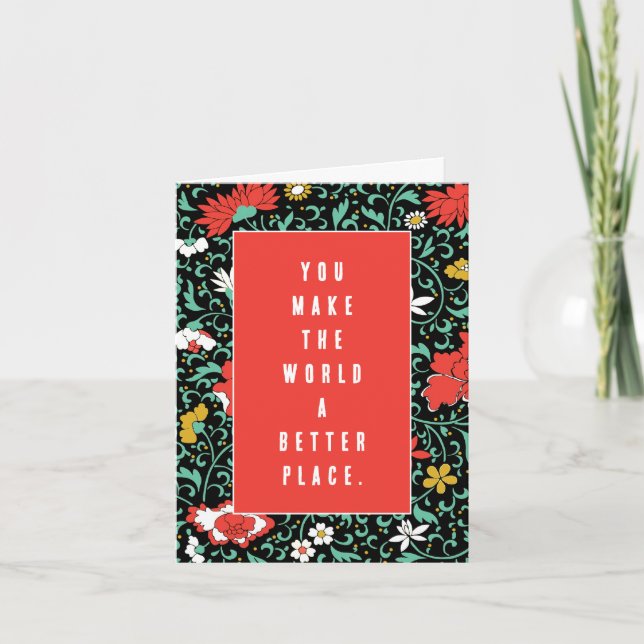 Cartão De Agradecimento Voluntário (Frente)