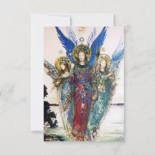 Cartão De Agradecimento "Vozes da Noite" de Gustave Moreau
