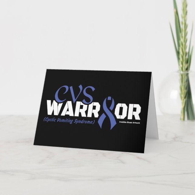 CARTÃO DE AGRADECIMENTO WARRIOR...CVS (Frente)