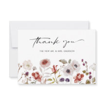 Watercolor Boho Floral Wedding