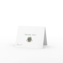 Watercolor Plant Lover Obrigado