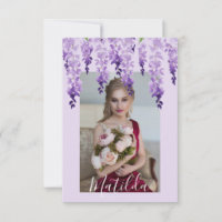 Watercolor Wisteria Photo | Bat Mitzvah