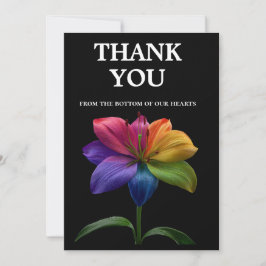 Cartão De Agradecimento 🌈 Wedding budget with photo