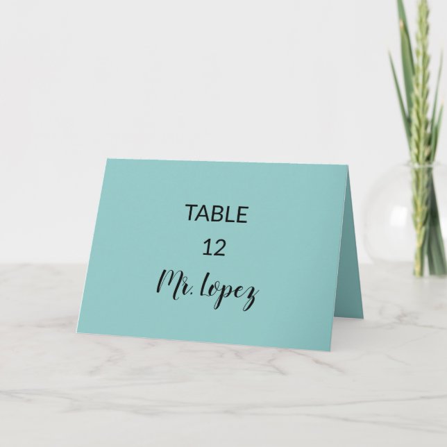 Cartão De Agradecimento Wedding  Place Card Paper - Table Decorations (Frente)