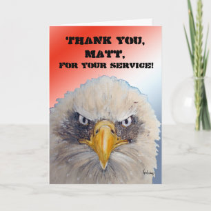 Cartão De Agradecimento Welcome Home Thank Your For Your Service Military
