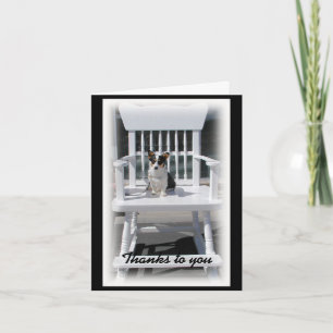 Cartão De Agradecimento Welsh Corgi Thank You Notecard