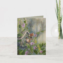 Cartão De Agradecimento Wensday