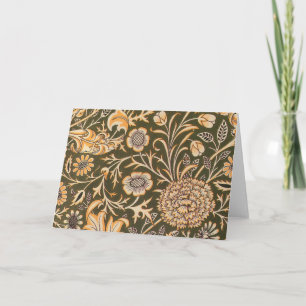 Cartão De Agradecimento William Morris Cherwell Wallpaper Pattern