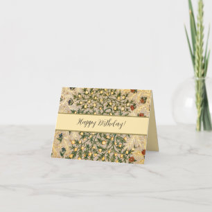 Cartão De Agradecimento William Morris Floral Fruta Garden Flower Classic