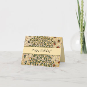 Cartão De Agradecimento William Morris Floral Fruta Garden Flower Classic