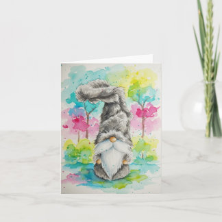 Cartão De Agradecimento Winter Coat