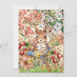 Cartão De Agradecimento Woodland Animal Obrigado Nota