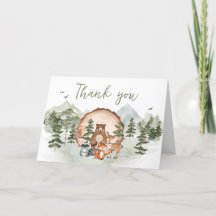 Woodland, deixe a aventura começar o Chá de fralda