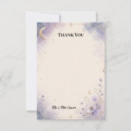Cartão De Agradecimento xxx Thank You Card