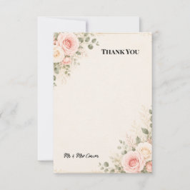 Cartão De Agradecimento xxx Thank You Card
