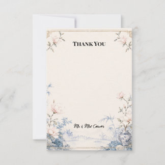 Cartão De Agradecimento xxx Thank You Card