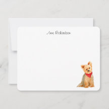 Yorkie personalizado plano