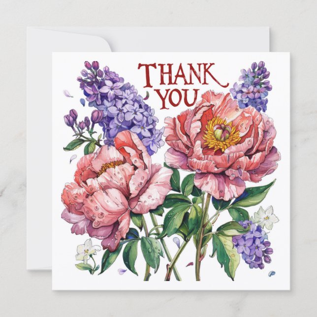 Cartão De Agradecimento You helped me so much. Thank You Card (Frente)