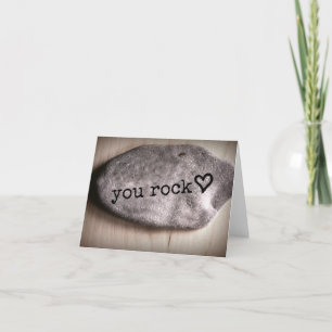 Cartão De Agradecimento You Rock Random Acts of Kindness Notecard