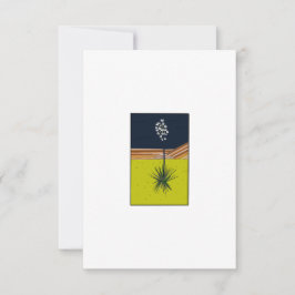 CARTÃO DE AGRADECIMENTO YUCCA