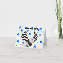Cartão De Agradecimento Zentangle Águia