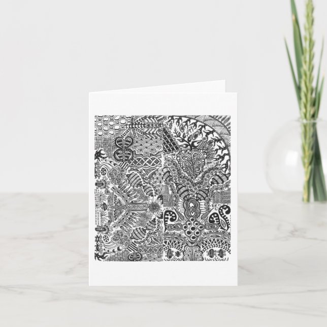 Cartão de alguns mini esboços (Frente)