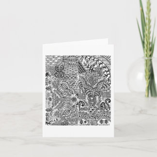 Cartão de alguns mini esboços