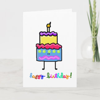 Cartão de Alienígena de aniversário