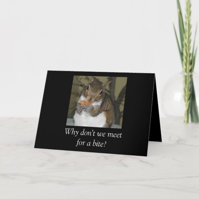 Cartão de almoço "Summer" (Frente)