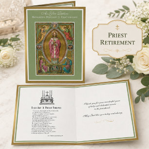 Cartão de Altar do Sacerdócio na Aposentadoria Jes