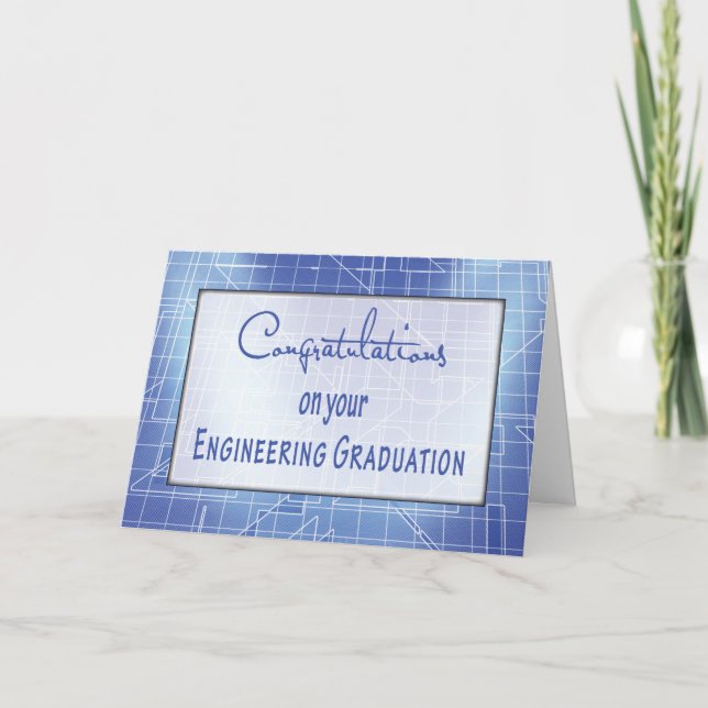 Cartão De ambos nós graduação Congratulat da engenharia (Frente)