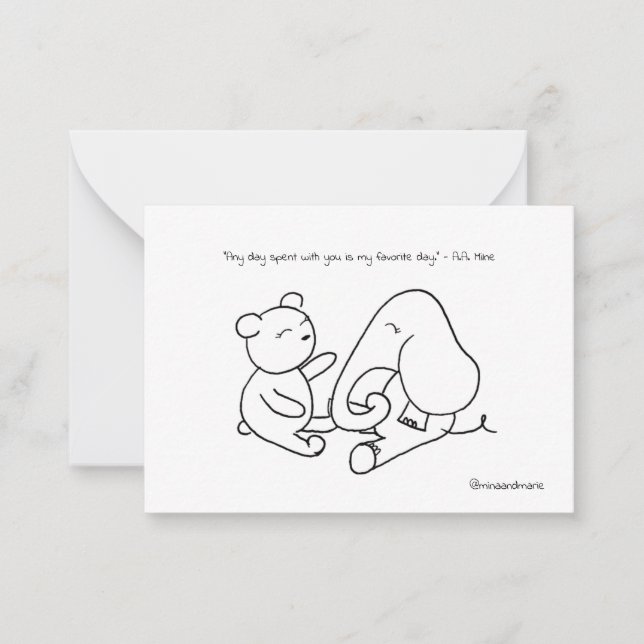 Cartão de Amizade (Frente)