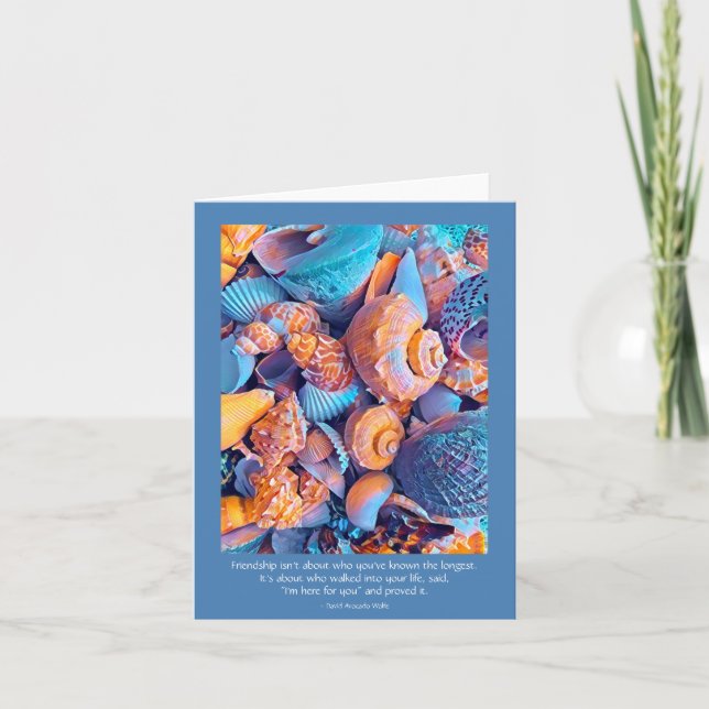 Cartão de Amizade com Imagem de Capas (Frente)