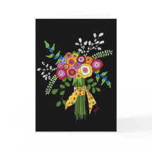 Cartão de amizade dobrado.