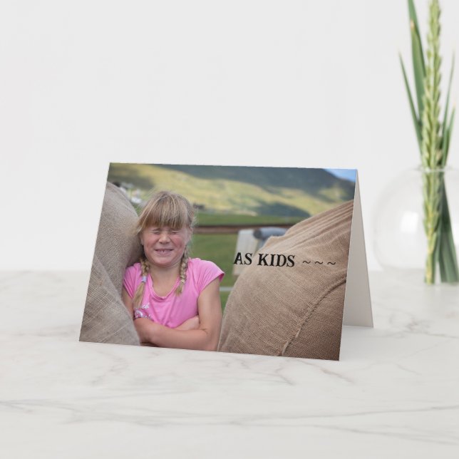 CARTÃO DE AMIZADE PARA CRIANÇAS (Frente)