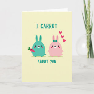 Cartão de Amor Animal Corações Fúcsia