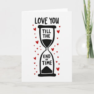 Cartão de Amor Até o Fim dos Tempos